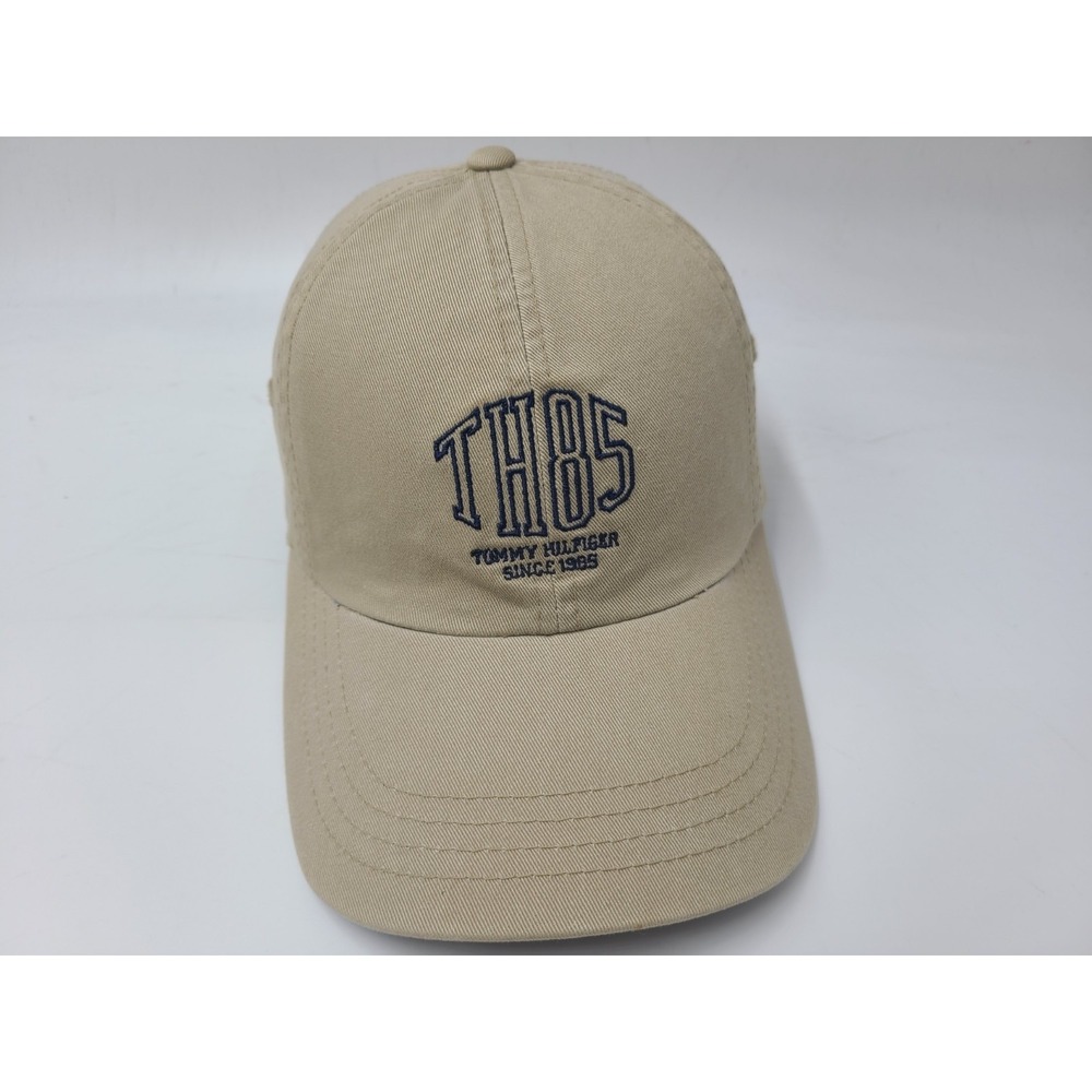 Youth Tommy Hilfiger TH85 Adjustable Hat Cap Cotton Casual Logo Boy Girl‎ Beige